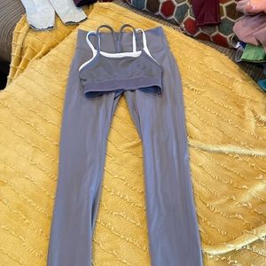 Fabletics workout pants & sports bra